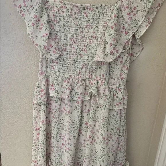 Floral Ruffle Dress - Picture 3 of 6